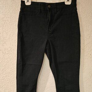 GAP Black Stretch High Rise Skinny Leg Jegging